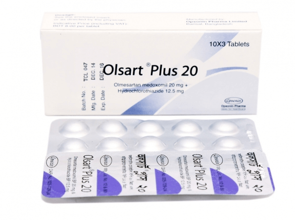 Picture of Olsart Plus 20/12.5 Tablet